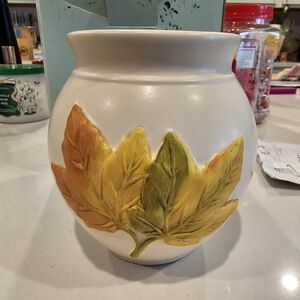 VTG Partylite Wax Melt Warmer NIB Fall Leaves